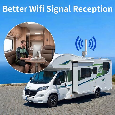 High Gain 10dBi Outdoor 4G LTE 5G Wide-Band Omni External Booster Antenna in Saudi Arabia