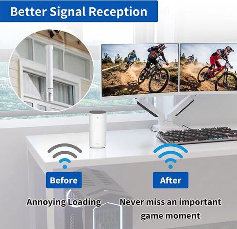 High Gain 10dBi Outdoor 4G LTE 5G Wide-Band Omni External Booster Antenna in Saudi Arabia