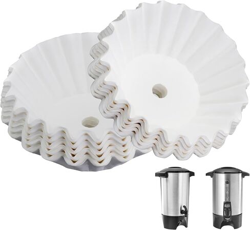 100 Pcs White Paper Coffee Filters for Hamilton Beach Coffee Maker 45 Cup in Saudi Arabia