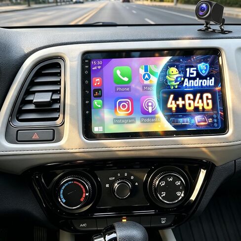 4+64G Upgrade Car Stereo Radio for Honda Vezel HR-V HRV 2013-2022 in Kuwait