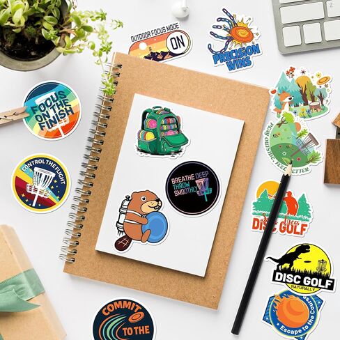 200PCS Disc Golf Stickers, Outdoor Sports Decals in Saudi Arabia