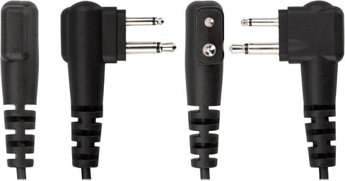 2-Wire Earpiece Compatible with Motorola R2 CP100D CP200D CP200 2-Pin Radio in Saudi Arabia