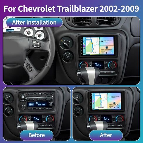 4+64G 7 Inch Car Radio Stereo for Chevrolet Trailblazer 2002-2009 in Kuwait