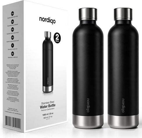Steel Bottle 33 oz for Aarke 3, SodaStream Art, Duo, Terra & More. in Saudi Arabia