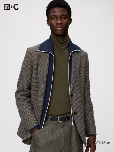 Uniqlo Double Face Tailored Jacket in Kuwait