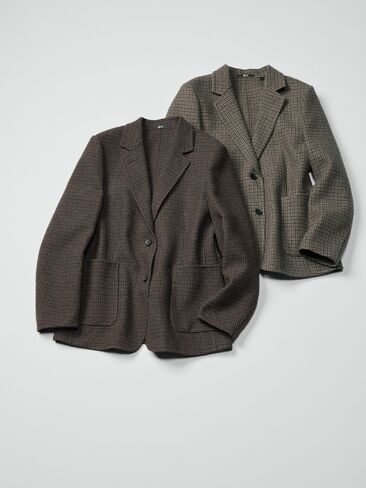 Uniqlo Double Face Tailored Jacket in Kuwait