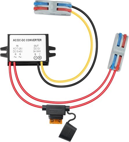 AC to DC 5V 3A Power Supply IP67 Waterproof 15W Converter - Suitable for Buildings, Trucks, Oceans, Outdoors, Agriculture, and RVs, Suitable for Harsh environments in Saudi Arabia