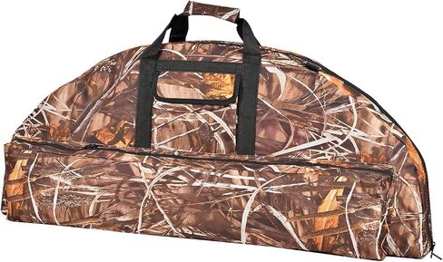 Archery Compound Bow Case Soft Bow Bag with Arrow Quiver Light-Weight Bow Carry Bag with Adjustable Shoulder Strap & Backpack Straps for Adults Hunting and Target Practice in Saudi Arabia