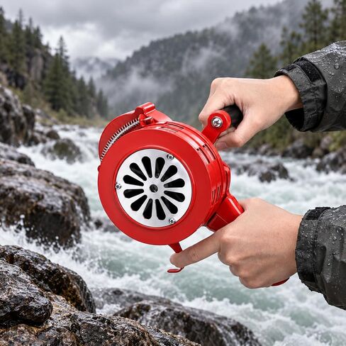 110 DB Hand Crank Siren, Manual Operated Air Raid Siren in Saudi Arabia