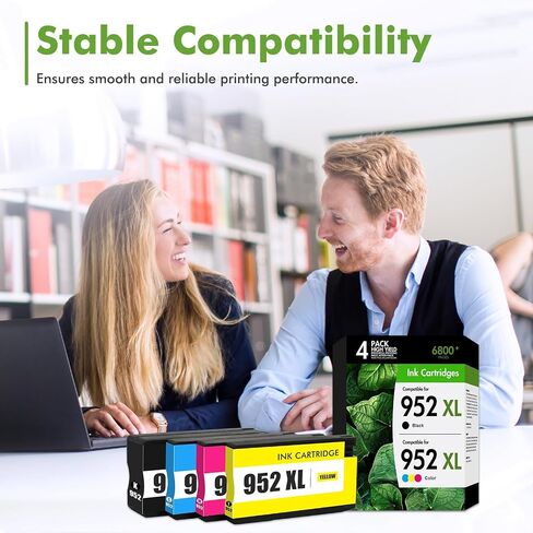 952 952XL Ink Cartridges Combo Pack for HP 952 XL OfficeJet 8710 Printer in Saudi Arabia