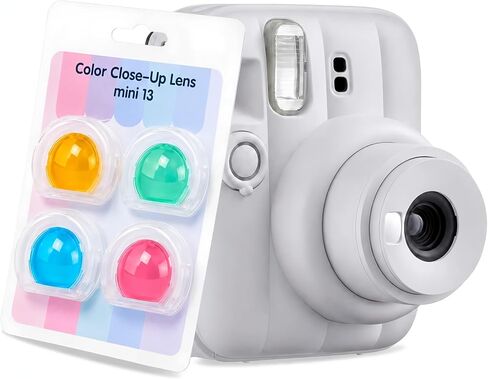 4-Piece Close-Up Lens Filter Set for Fujifilm Instax Mini 13, Color Effects in Kuwait