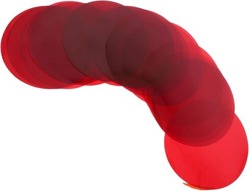 Xmas 30pcs Red PET Spotlight Color Filters for Tubes Strobe in Saudi Arabia