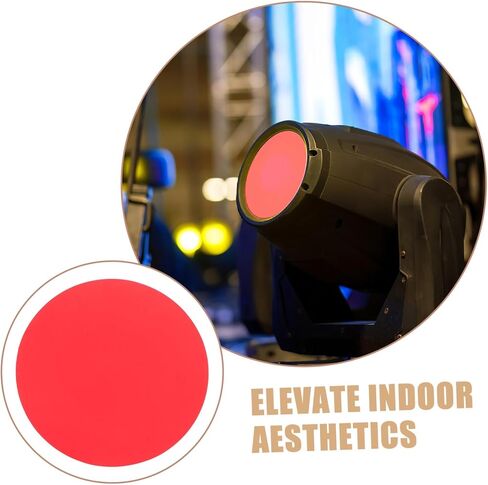Xmas 30pcs Red PET Spotlight Color Filters for Tubes Strobe in Saudi Arabia