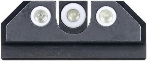 مجموعة رؤية ليلية من Night Fision Tritium لـ CZ USA P-10 C/F - مشهد أمامي منقط مثالي مع حلقة نهارية مضافة - خيارات ألوان الحلقة الأمامية - أنماط رؤية مختلفة in Kuwait