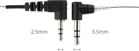 Arrowmax Black Shadow Tubeless Covert High-Definition Listen-Only Earpiece with Balanced Armature Speaker, 3.5mm Connector Works with Speaker Mics, RSM & PTT Units in Saudi Arabia