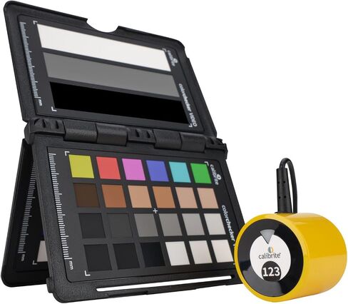 مجموعة Calibrite Creator Kit مع شاشة عرض 123 مقياس ألوان وColorChecker Passport Video 2، ومعايرة الشاشة ونظام التحكم في الألوان للتصوير الفوتوغرافي وسير عمل صناعة الأفلام (CC123-PPV2) in Kuwait