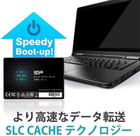 سلسلة Silicon Power A55 SSD 4 تيرابايت 3D NAND SATA3 6 جيجابايت/ثانية 2.5 بوصة 0.3 بوصة (7 ملم) تم التحقق من تشغيل PS4 in Kuwait
