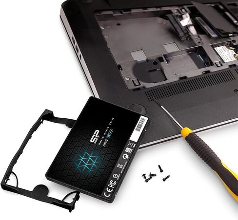 سلسلة Silicon Power A55 SSD 4 تيرابايت 3D NAND SATA3 6 جيجابايت/ثانية 2.5 بوصة 0.3 بوصة (7 ملم) تم التحقق من تشغيل PS4 in Kuwait