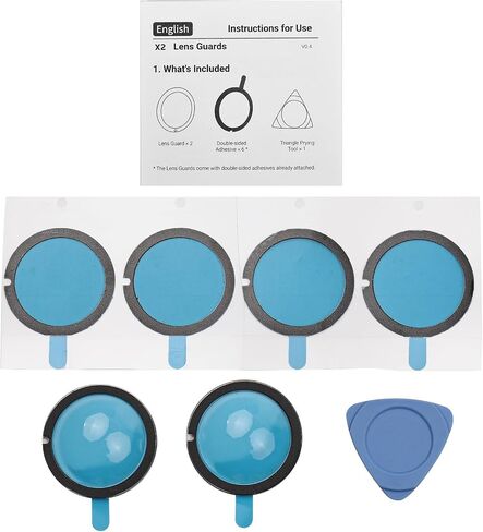 Lens Guards, Double Optical Coating for ONE X2 in Saudi Arabia