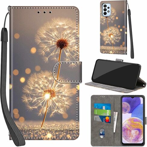 Case Wallet for Samsung Galaxy A23 4G / A23 5G, Pink Rose in Kuwait