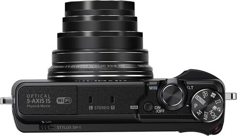 OM SYSTEM OLYMPUS SH-1 16 MP Digital Camera (Black) in Kuwait