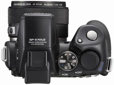 OM SYSTEM OLYMPUS SP-570UZ 10MP Digital Camera with 20x Optical Dual Image Stabilized Zoom in Kuwait