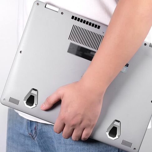 JSEIAJB Alloy Shield Laptop Pad Bottom Heat Dissipation Support Frame Folding Portable Stand in Saudi Arabia