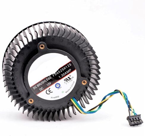 FD6525H12S 12V 1.30A for R9 270/270X 470 480 Graphics Card Cooling Fan in Kuwait
