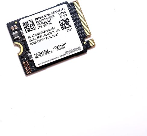 Mavark OEM Samsung PM991a 512GB M.2 2230 NVMe PCIe Gen3 x4 محرك أقراص الحالة الصلبة الداخلي MZ-9LQ512C لأجهزة الكمبيوتر المحمولة HP Lenovo Dell وأجهزة الكمبيوتر الصغيرة وسطح البخار in Kuwait