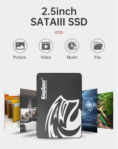 Ssd Kingspec 256gb 550mb/s Sata 3 6gbps in Saudi Arabia