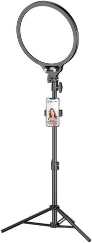 Live Broadcast Fill Light Desktop Overhead Camera Stand with Retractable Full Screen Selfie Tripod The Ground in Saudi Arabia