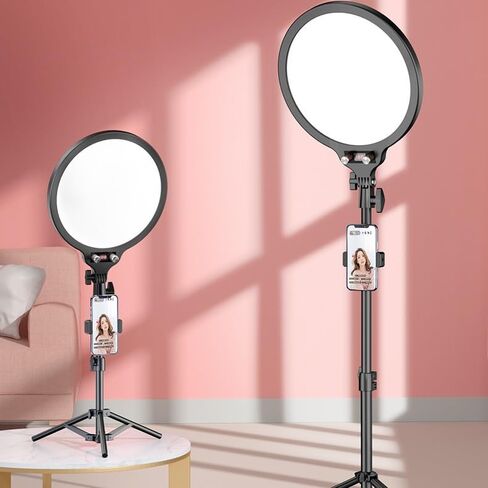 Live Broadcast Fill Light Desktop Overhead Camera Stand with Retractable Full Screen Selfie Tripod The Ground in Saudi Arabia