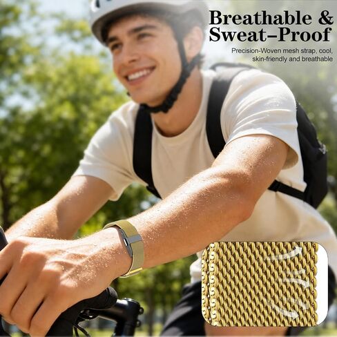 2 Pack Milanese Band Compatible with Hume Band Replacement Strap in Kuwait