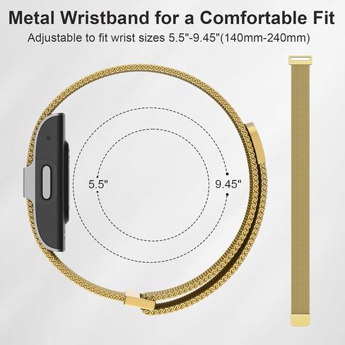 2 Pack Milanese Band Compatible with Hume Band Replacement Strap in Kuwait