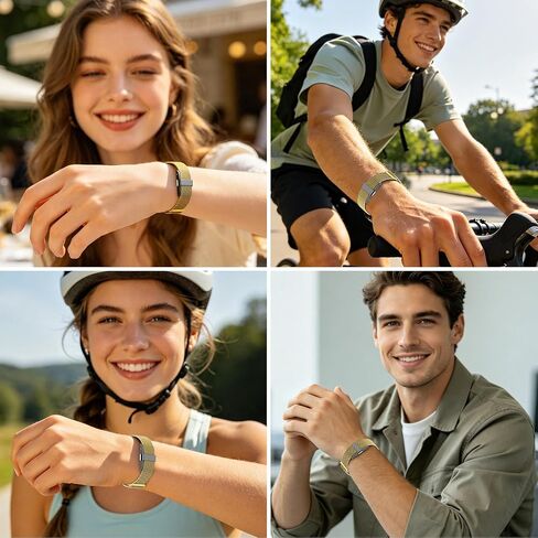 2 Pack Milanese Band Compatible with Hume Band Replacement Strap in Kuwait