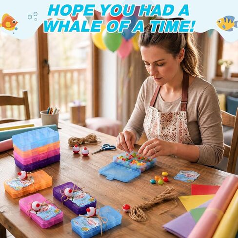 24 Set Fishing Party Favors Tackle Boxes with Thank You Cards in Saudi Arabia