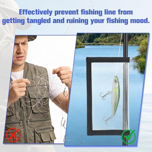 Skrfren 2 Pcs Clear Fishing Lure Wraps Transparent Lure Covers Clear Hook Cover Fishing Hook Covers Bait Keeper Fish Hooks Storage Protectors Easily See Lures Keep Fishermen Fishings Safe for Rod in Saudi Arabia