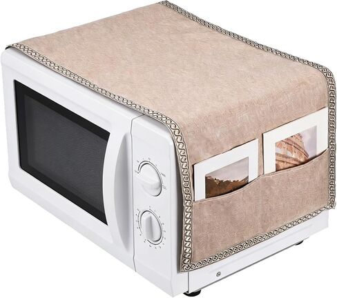 Microwave Cloth Cover 14''x 39'' Dust Cover Simple Pink in Saudi Arabia