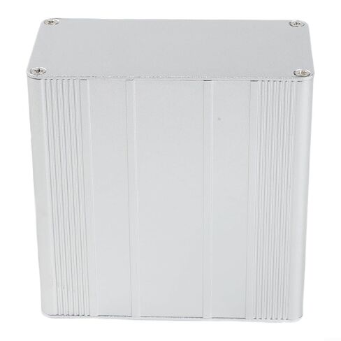 Aluminum PCB Enclosure Instrument Box with Sliding Cover, Extruded Metal Housing for Electronic Projects, PCB Slot Design, 100 x 100 x 50 mm in Saudi Arabia