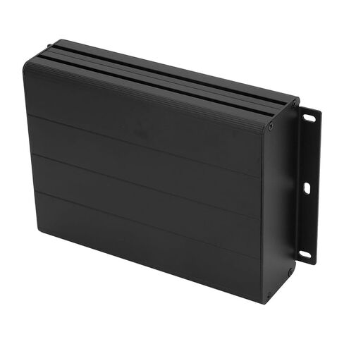 Matte Black Extruded Aluminum Alloy Enclosure, Split Type Electronic Project Case GPS Shell Box, 45 * 122 * 160mm Wiring DIY Aluminum Casing for PCB in Kuwait