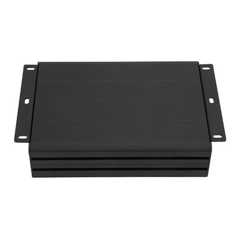Matte Black Extruded Aluminum Alloy Enclosure, Split Type Electronic Project Case GPS Shell Box, 45 * 122 * 160mm Wiring DIY Aluminum Casing for PCB in Kuwait