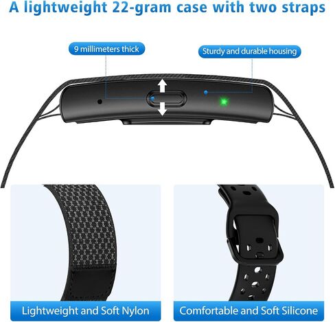 Wearable Voice Activated AI Recorder with Transcription & Fitness Tracker in Kuwait