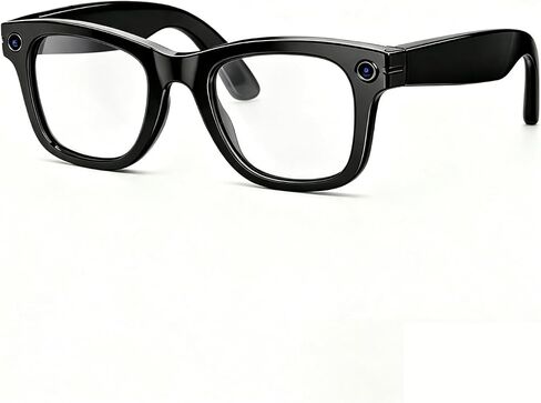 Uigsas Camera Glasses AI Smart Glasses with Camera,Video Recording Bluetooth Glasses for Men Women 4K HD Outdoor AI Video Glasses for Real Time Translation in Saudi Arabia