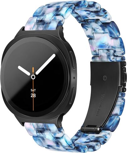 Light House Resin Bands for Galaxy Watch 9 8 Band 40mm 44mm/Galaxy Watch 8 Classic Band 46mm, Lightweight Comfortable Waterproof Wristband Strap for Samsung Galaxy Watch 9 8/8 Classic Women Men in Saudi Arabia