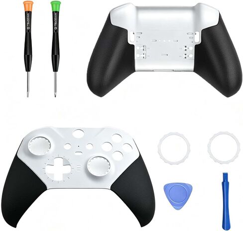 Black Elite 2 Front+ Back Housing Shell Replacement Kit Compatible for Xbox Elite Series 2 Controller Housing Shell in Saudi Arabia
