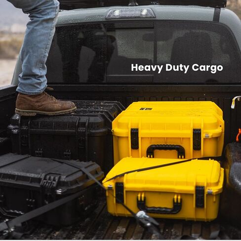 Seahorse 1220 Heavy Duty Hard Protective Equipment Crate - TSA Approved/Mil Spec / IP67 Waterproof/USA Made for Telescopes, Drones, Monitors, PC’s, Gimbal, Diving Equipment in Saudi Arabia