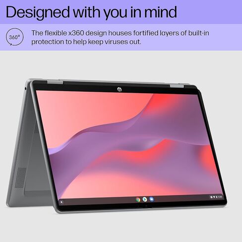 HP Chromebook 14 x360 Plus, 14" 2-in-1 Laptop, Intel N150, 4GB, 128GB UFS in Kuwait