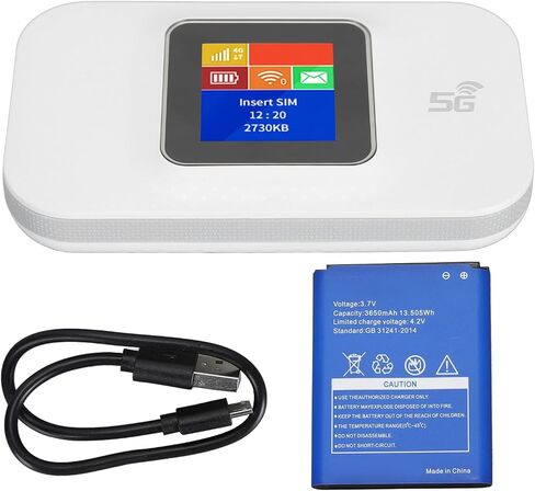 4G Portable WiFi Router with 1.44in Color Screen and Micro SIM in Saudi Arabia