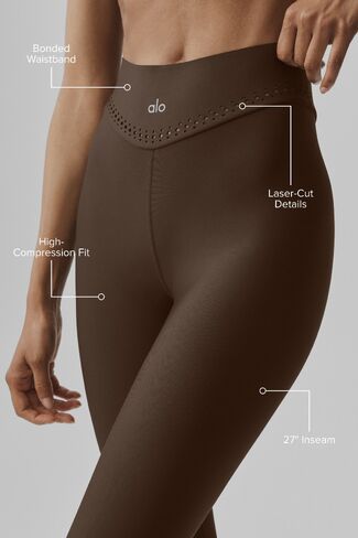 Alo Yoga Airlift High-Waist Superstar Legging - Espresso in Saudi Arabia