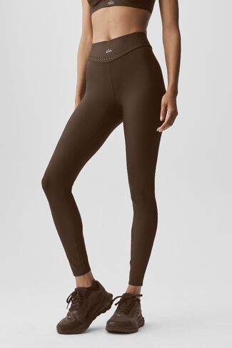 Alo Yoga Airlift High-Waist Superstar Legging - Espresso in Saudi Arabia